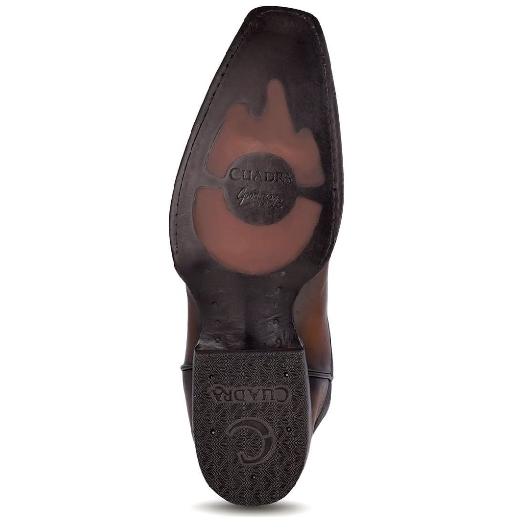 Bota Mantarraya en Piel Café Cuadra para Hombre