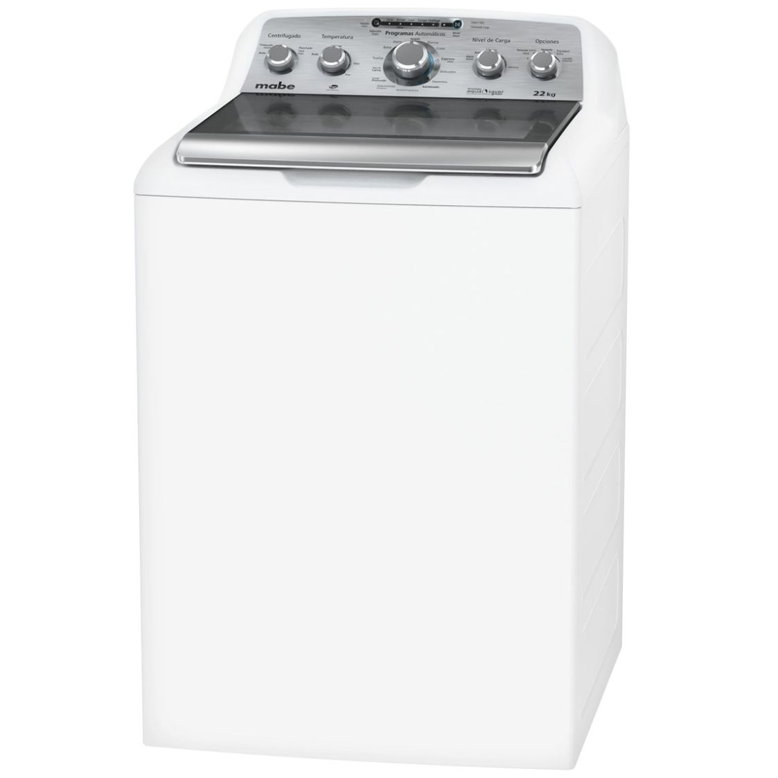 Lavadora Mabe Carga Superior 22Kg Lma72215Wbab1 Blanca