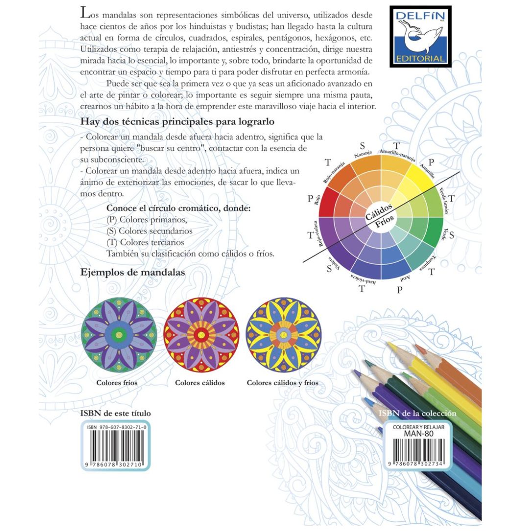 Mandalas Relajantes Delfín Editorial