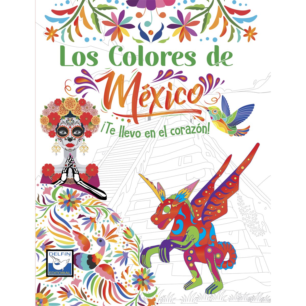 Naturaleza para Colorear Delfín Editorial