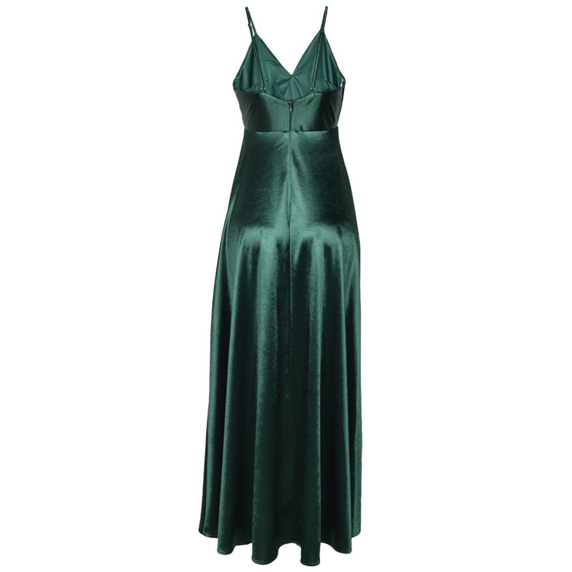 Vestido Largo de Fiesta con Escote Cruzado, Liso para Mujer Philosophy
