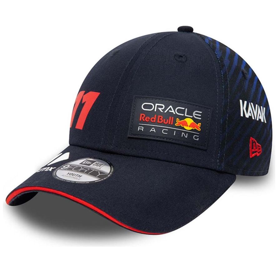 Gorra Azul Redbull New Era Checo Para Ni O