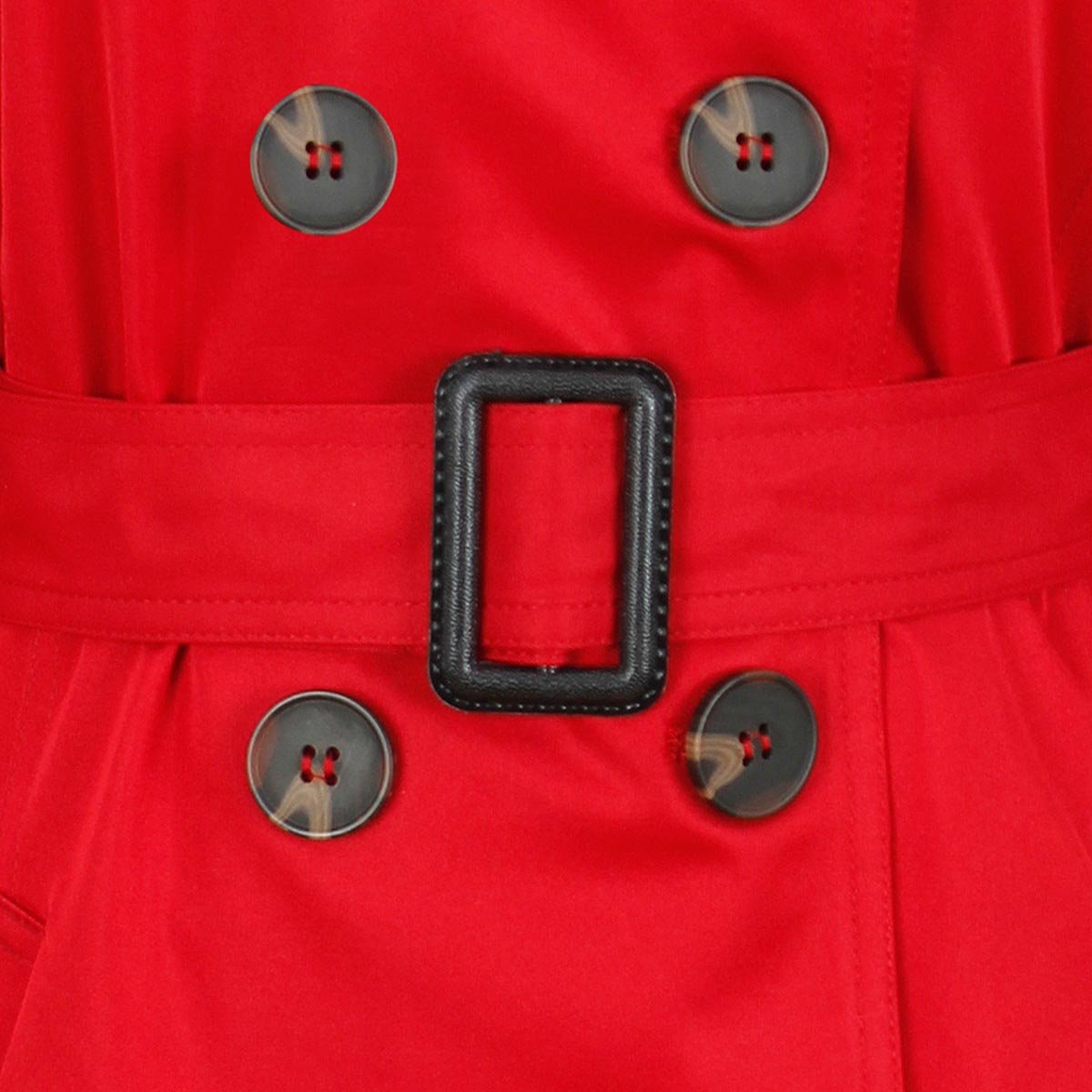 Gabardina Basel Cuello Solapa Diseño Cinta y Botones