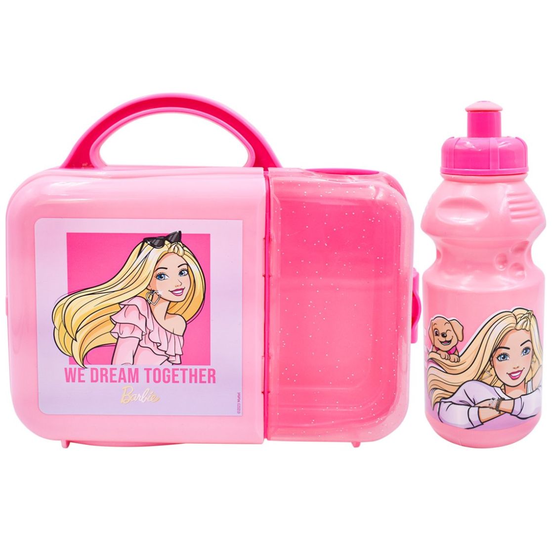 Lonchera Barbie con Botella Fun Kids