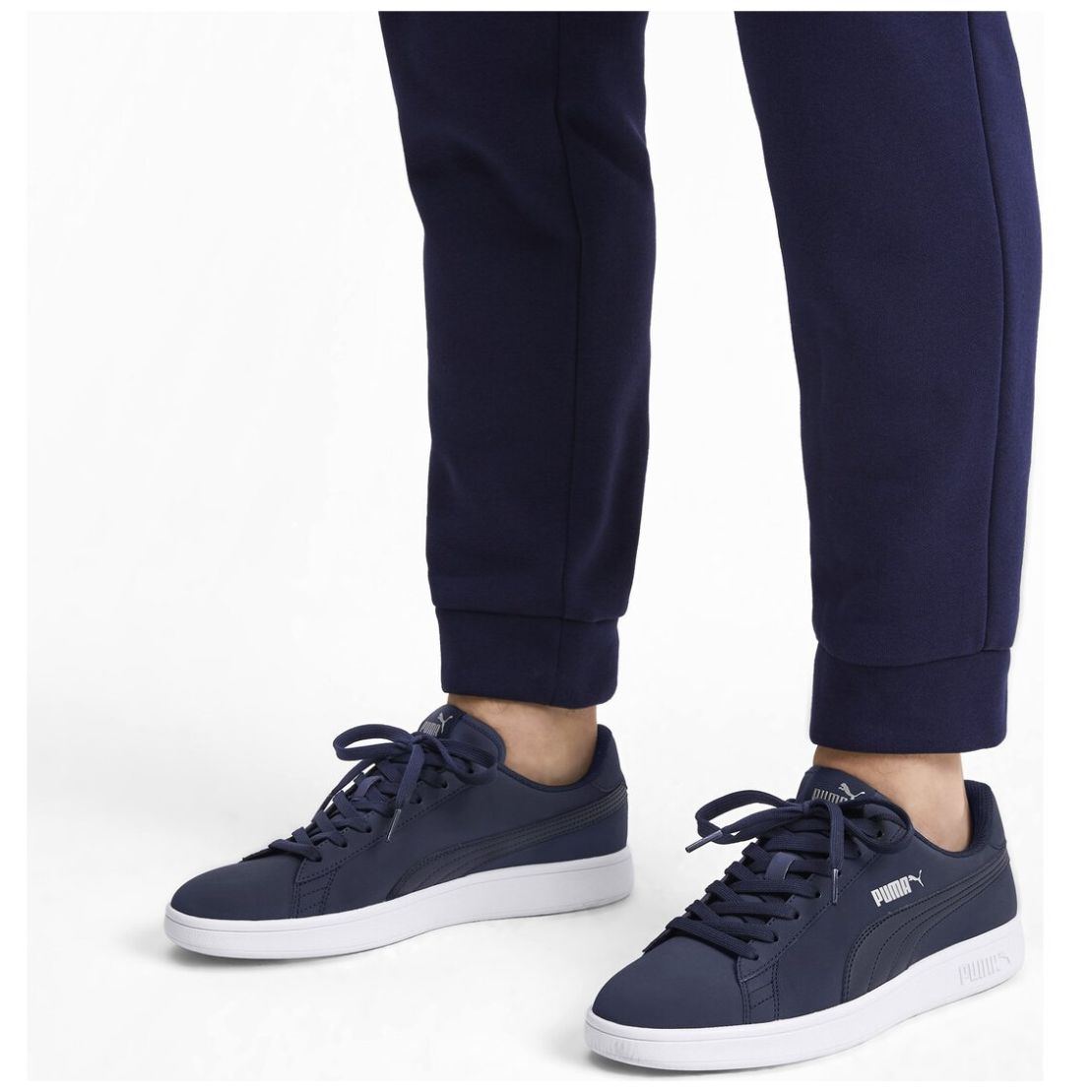 Tenis Smash V2 Buck Marino Puma  para Hombre
