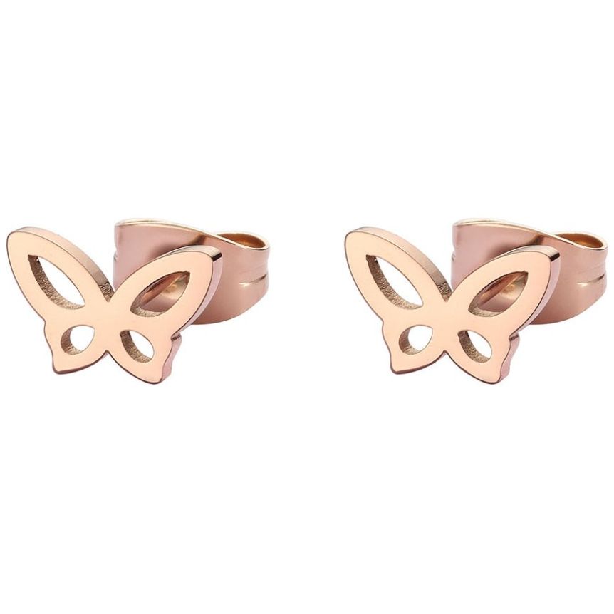 Set de Collar y Aretes de Acero Inoxidable Enso para Mujer