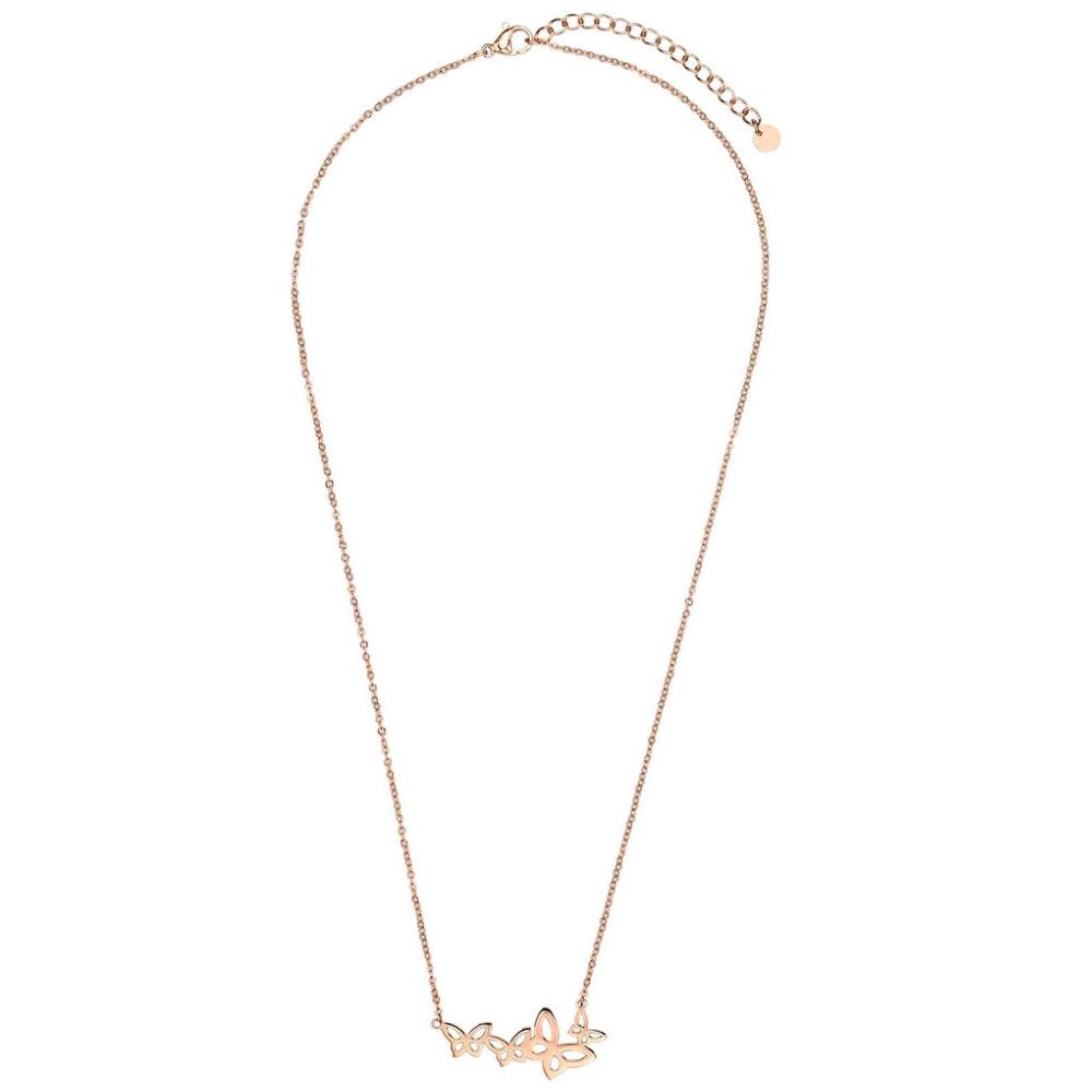 Set de Collar y Aretes de Acero Inoxidable Enso para Mujer