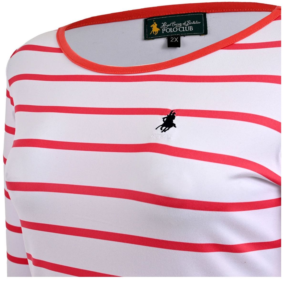 Playera a Rayas Royal Polo Club para Mujer