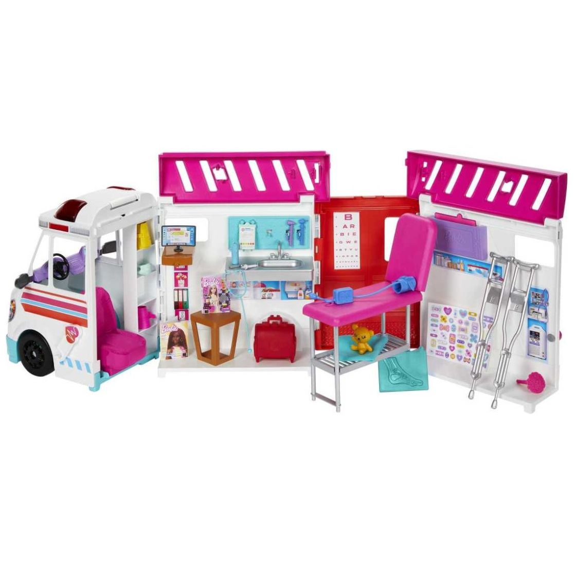 Barbie Profesiones Set de Juego Clínica de Atención Médica