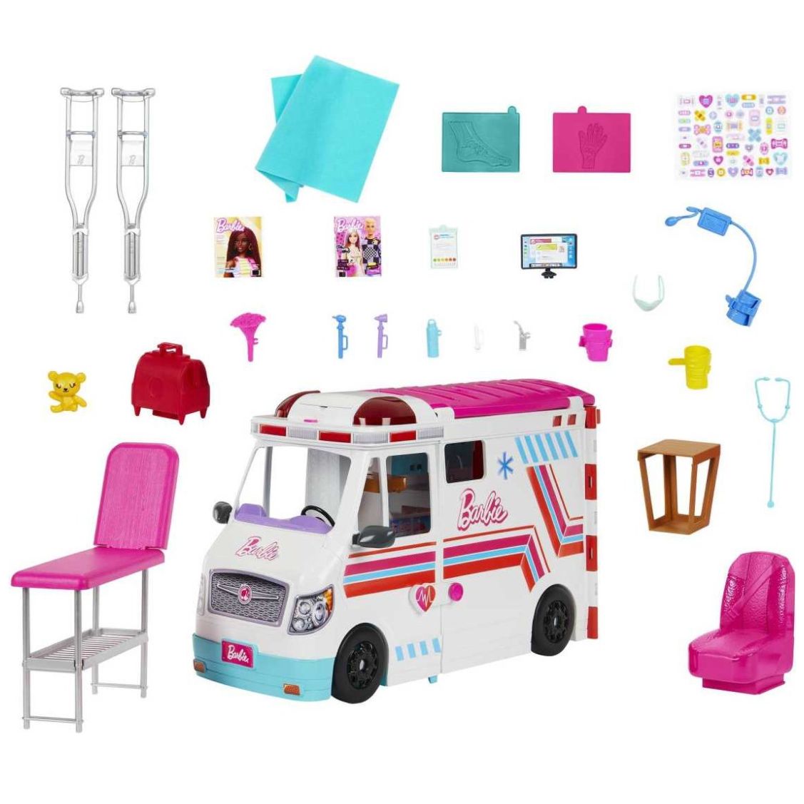 Barbie Profesiones Set de Juego Clínica de Atención Médica