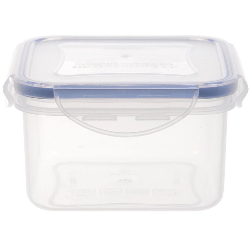 Set de 3 Contenedores Cuadrados de Plástico con Tapa Hermética L&c Home