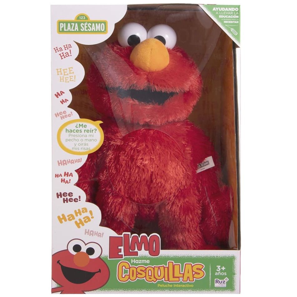 Elmo Cosquillas Sesamo