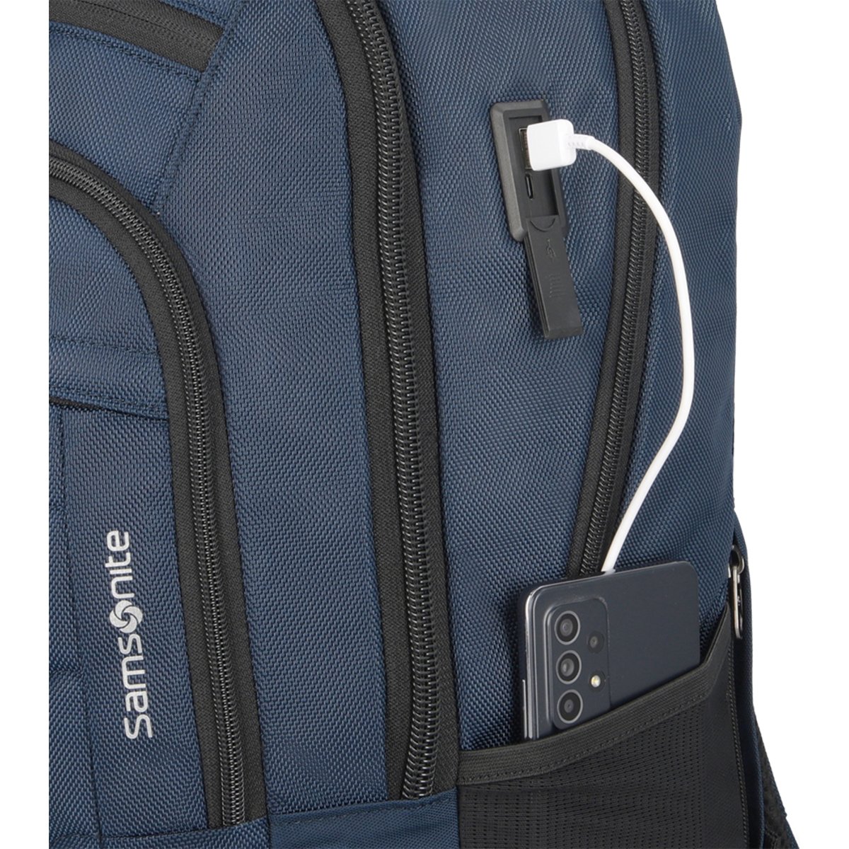 Mochila Tipo Back Pack Acceleration Titan Navy Samsonite
