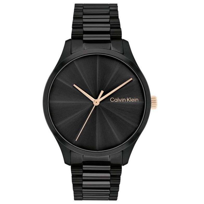 Reloj hombre Calvin Klein en negro y rosa