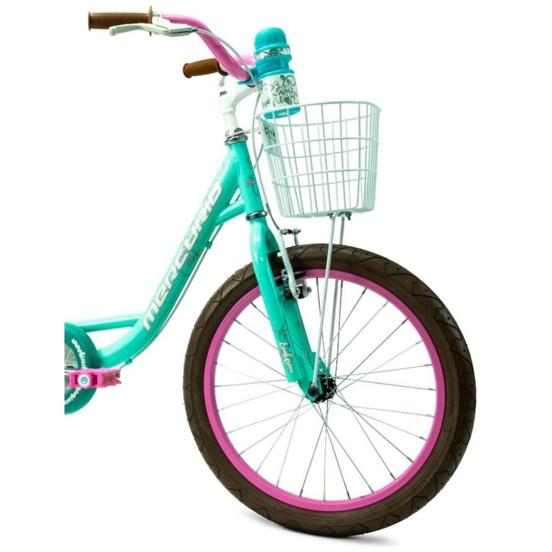 Bicicleta Infantil Urbana Evergreen R20 Azul 1 Vel Mercurio