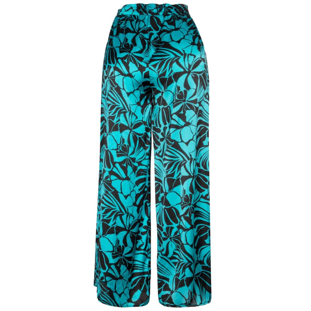 Pantalón Orange Love Corte Recto Diseño Estampado