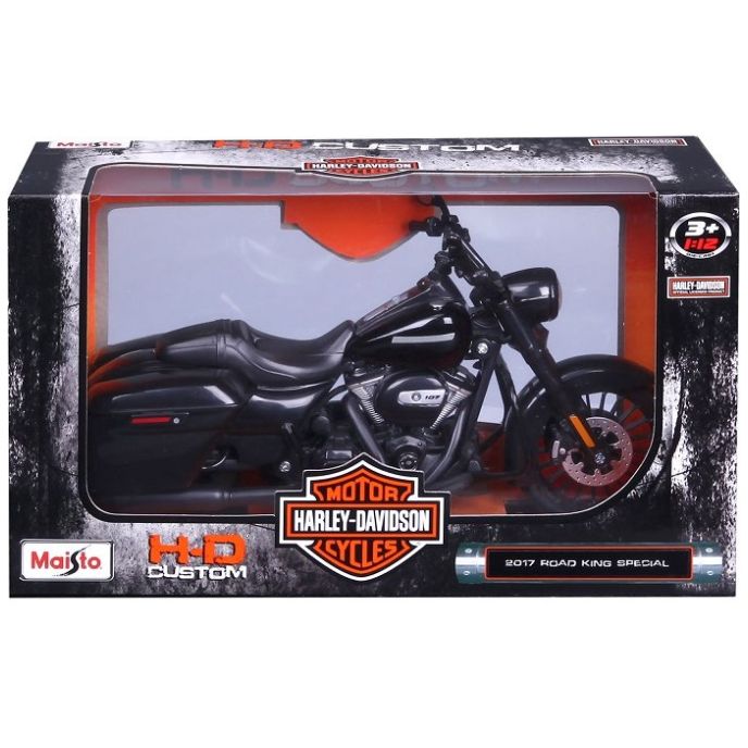 Motocicleta de Colección a Escala 1:12 H-D 2015 Street 750