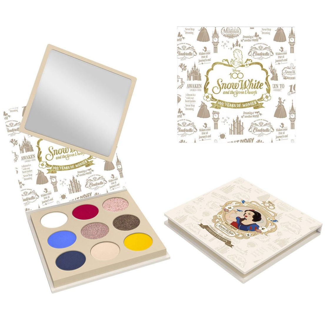 Set de Sombras 9 Colores "blanca Nieves"