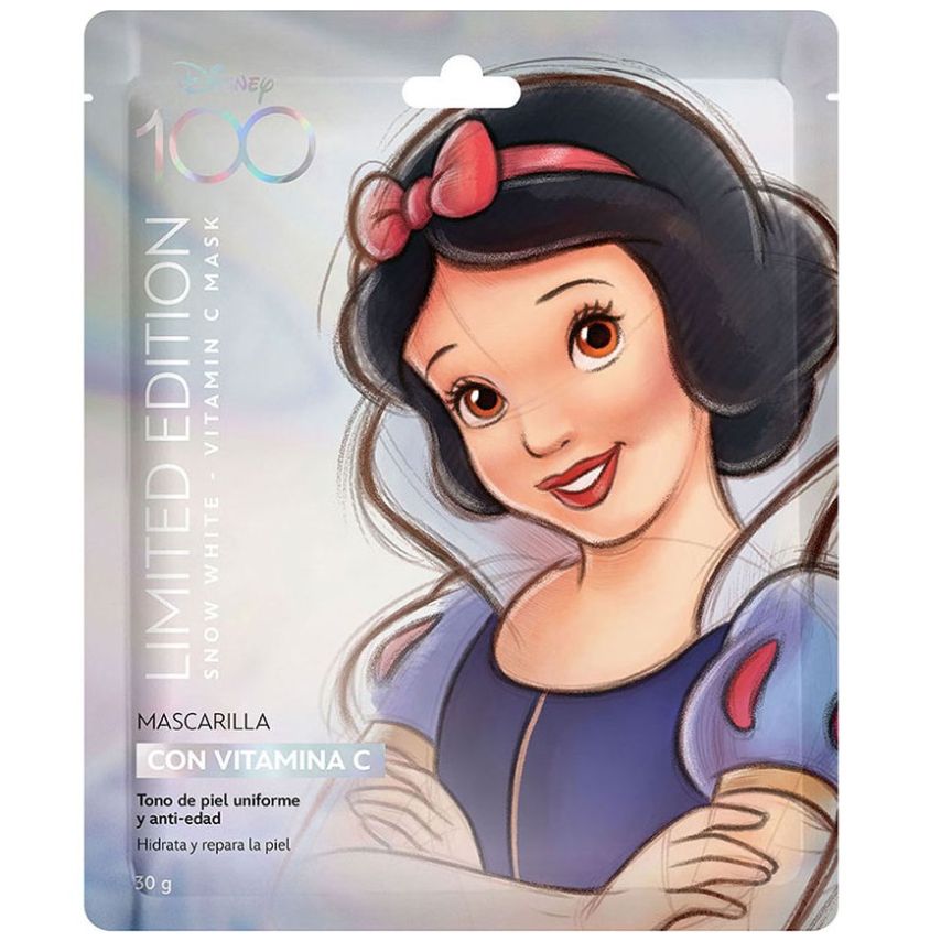 Paquete con 5 Mascarillas Faciales "blanca Nieves"