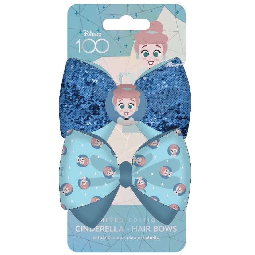 Set de 2 Moños para el Cabello "cenicienta"