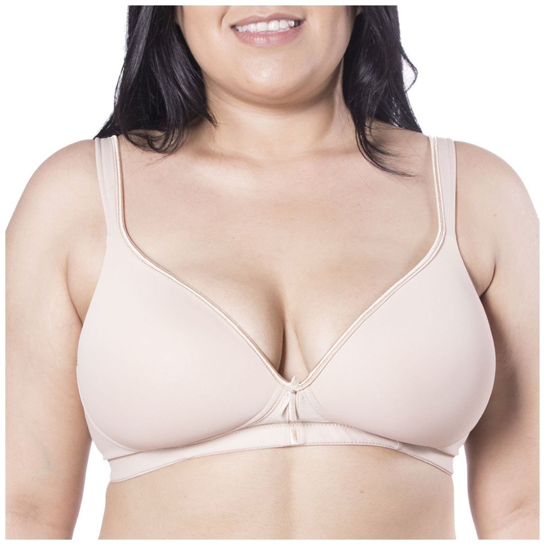 Brasier Microfibra Liso Sin Varilla Curvation