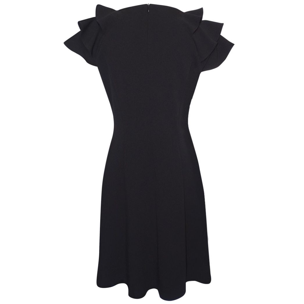 Vestido con Olanes Manga Corta Lys Amori