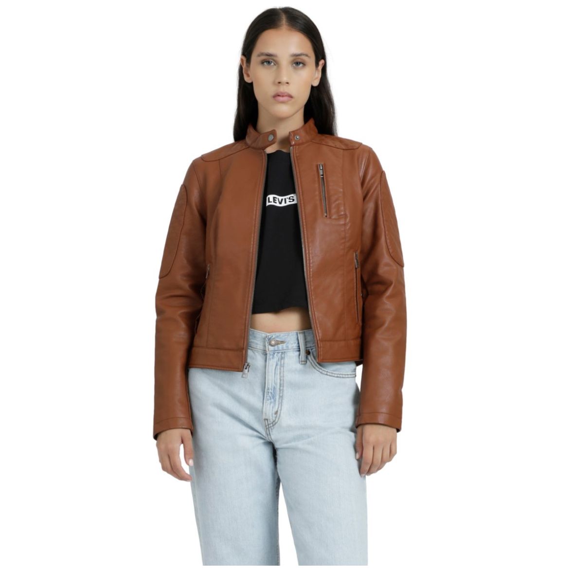 Chamarra de mezclilla online levis mujer