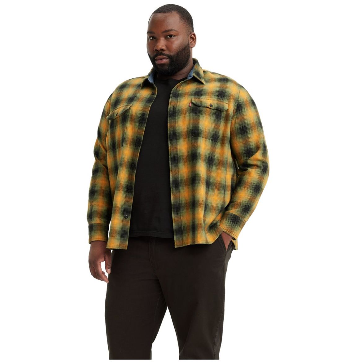 Camisa Levi's Clásica Worker para Hombre Grande