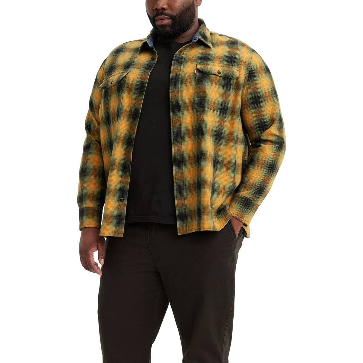 Camisa Levi's Clásica Worker para Hombre Grande