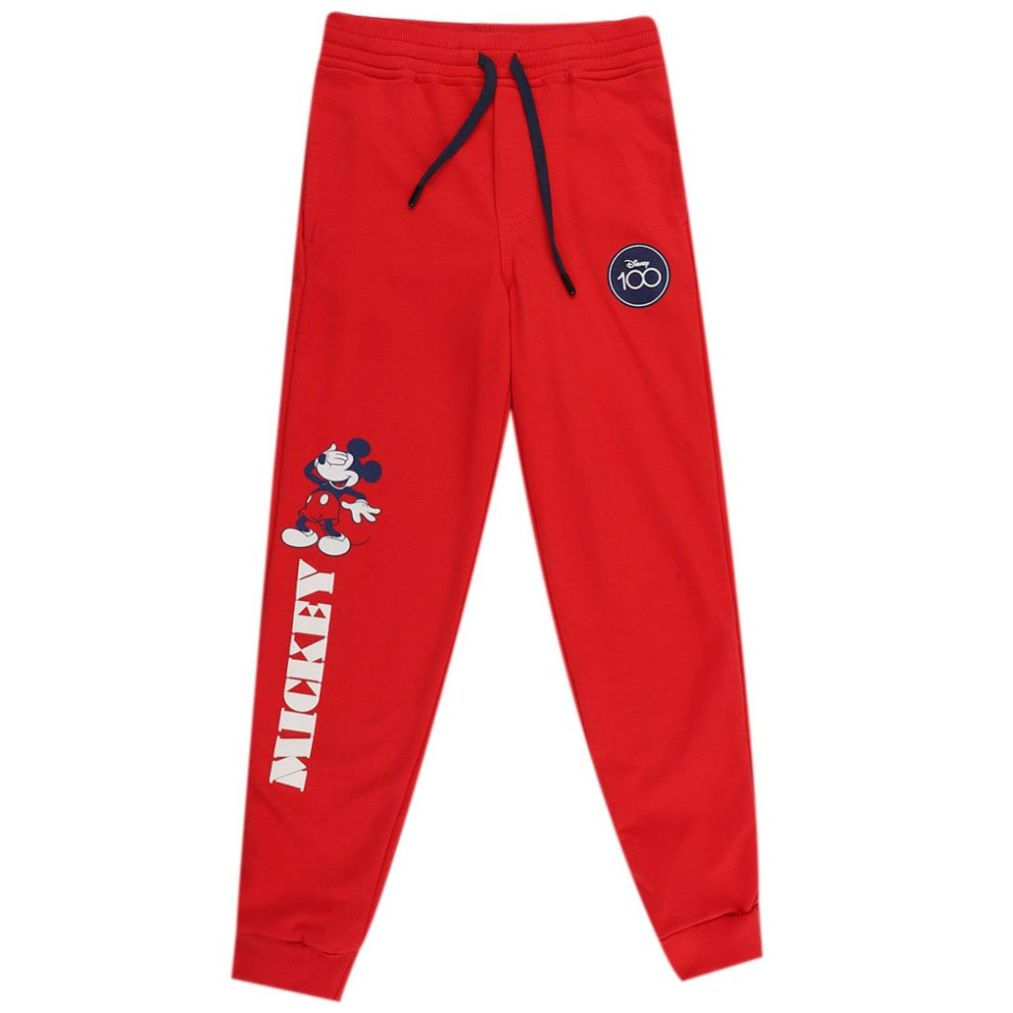 Jogger Disney Estampado Disney 100 Rojo Mickey para Niño