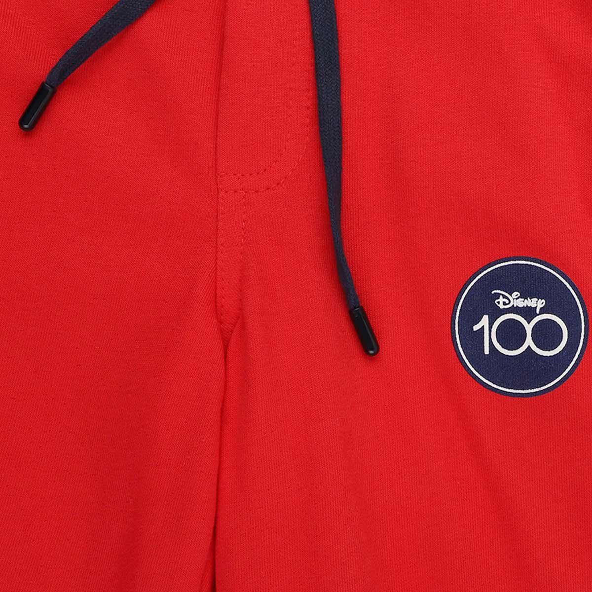 Jogger Disney Estampado Disney 100 Rojo Mickey para Niño