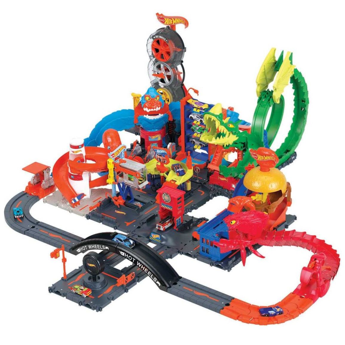 Paquete de Pistas de Juguete Hot Wheels City