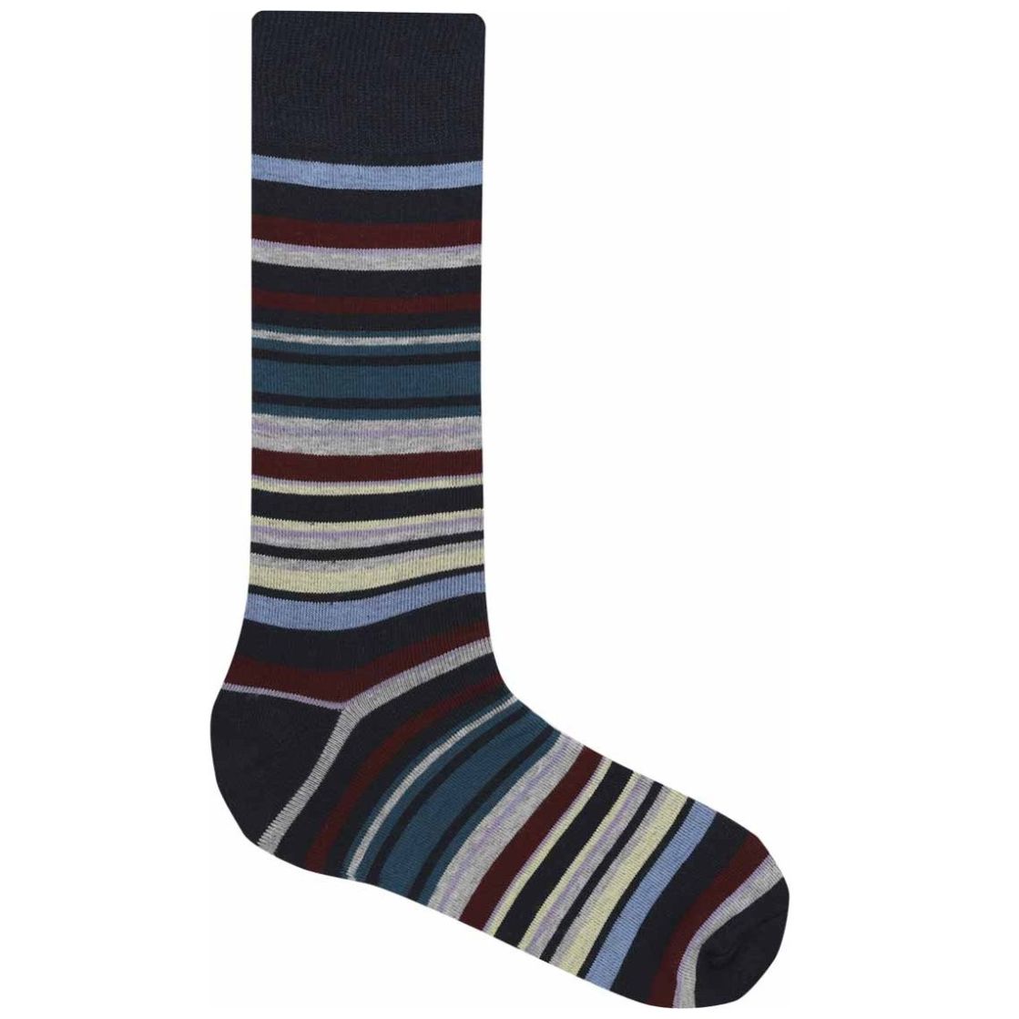 Par Calcetín Franjas Vanizadas Carlo Corinto para Hombre