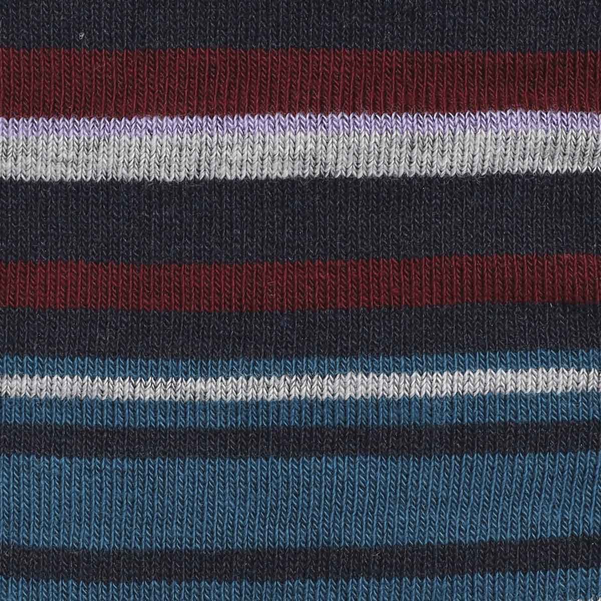 Par Calcetín Franjas Vanizadas Carlo Corinto para Hombre