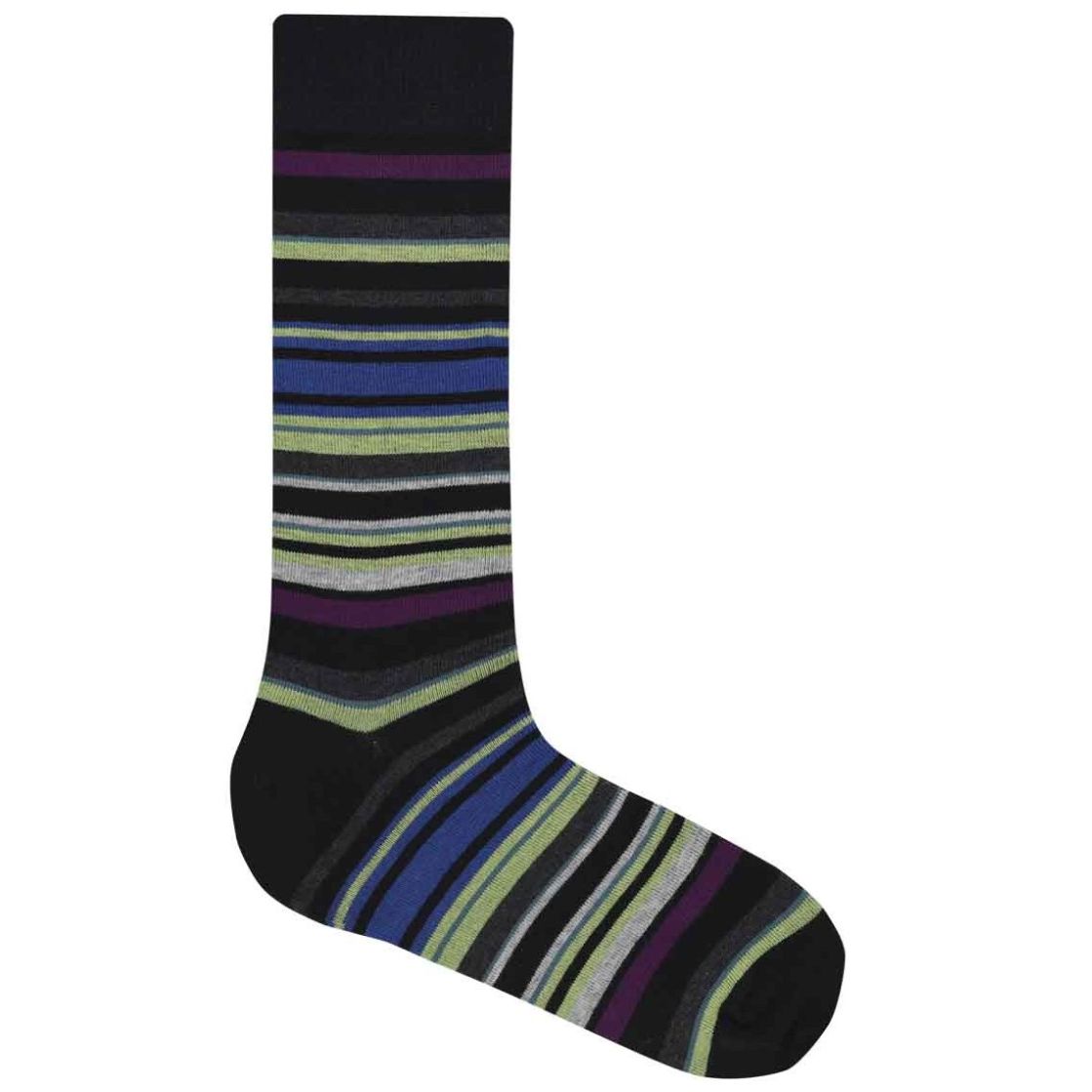 Par Calcetín Franjas Vanizadas Carlo Corinto para Hombre