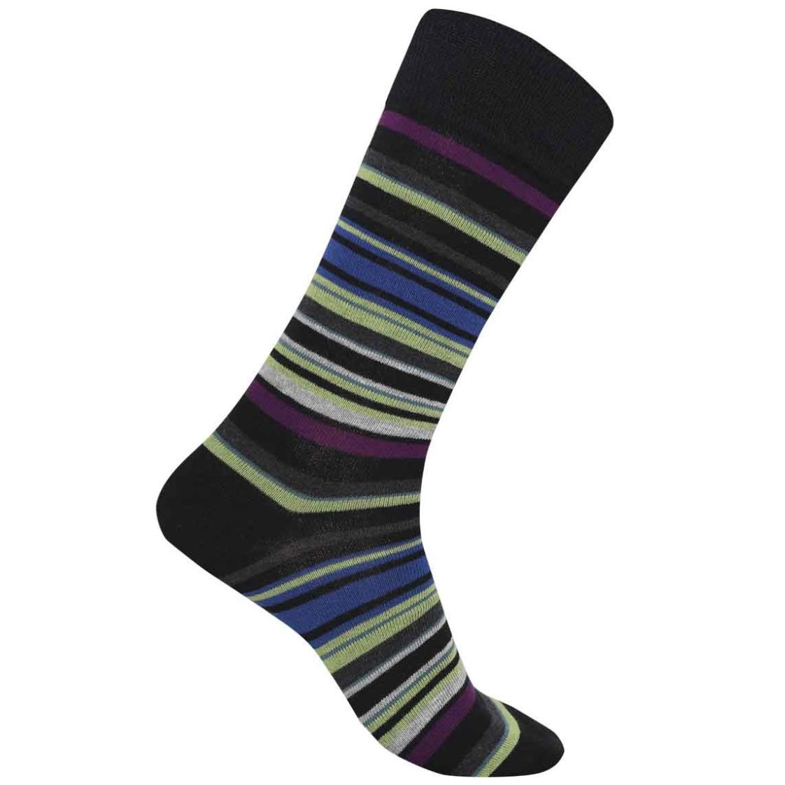 Par Calcetín Franjas Vanizadas Carlo Corinto para Hombre