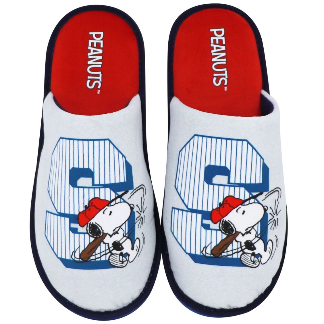 Pantuflas Personajes Peanuts Gris