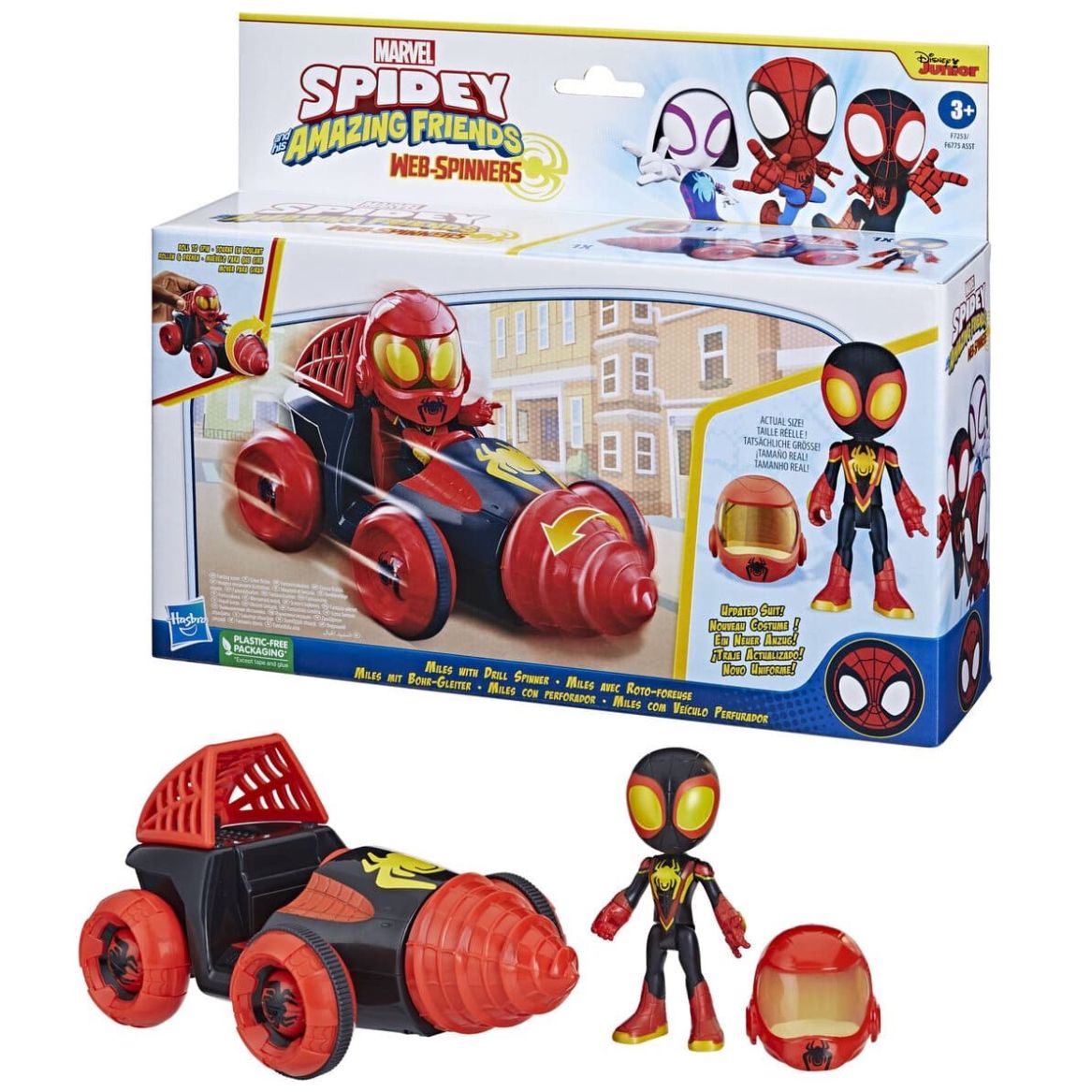 Saf Spidey Web Tech Miles Vehicle