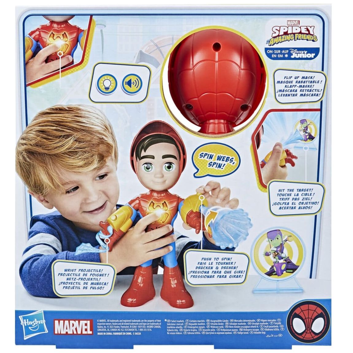 Saf Spidey Electronic Spidey Figure