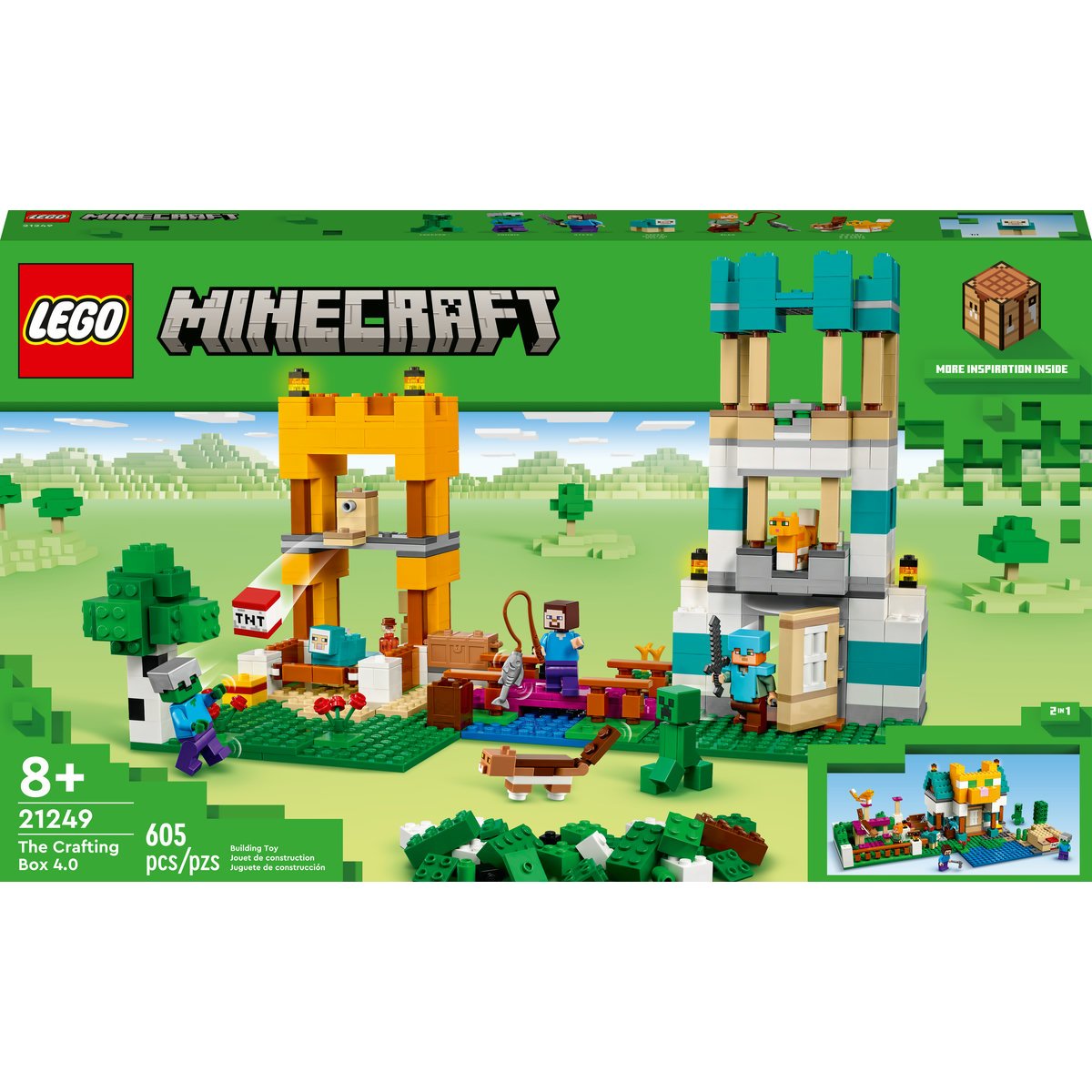 Caja Modular 4.0 Lego Minecraft