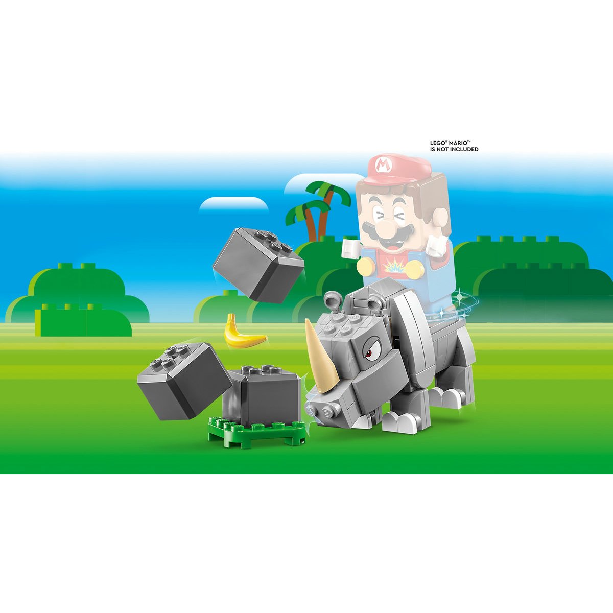 Set de Expansión: Rambi, el Rinoceronte Lego Super Mario