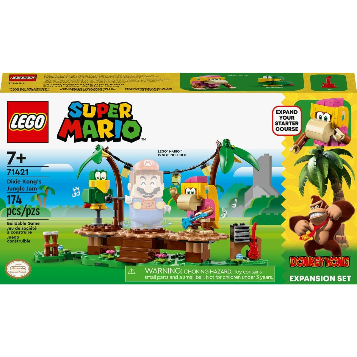 Set de Expansión: Son Selvático de Dixie Kong Lego Super Mario