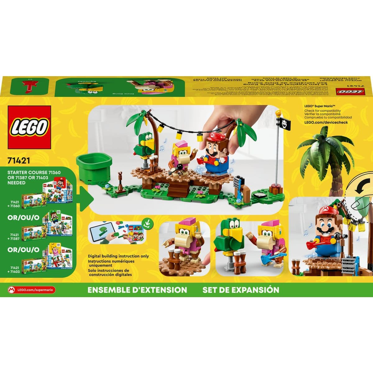 Set de Expansión: Son Selvático de Dixie Kong Lego Super Mario
