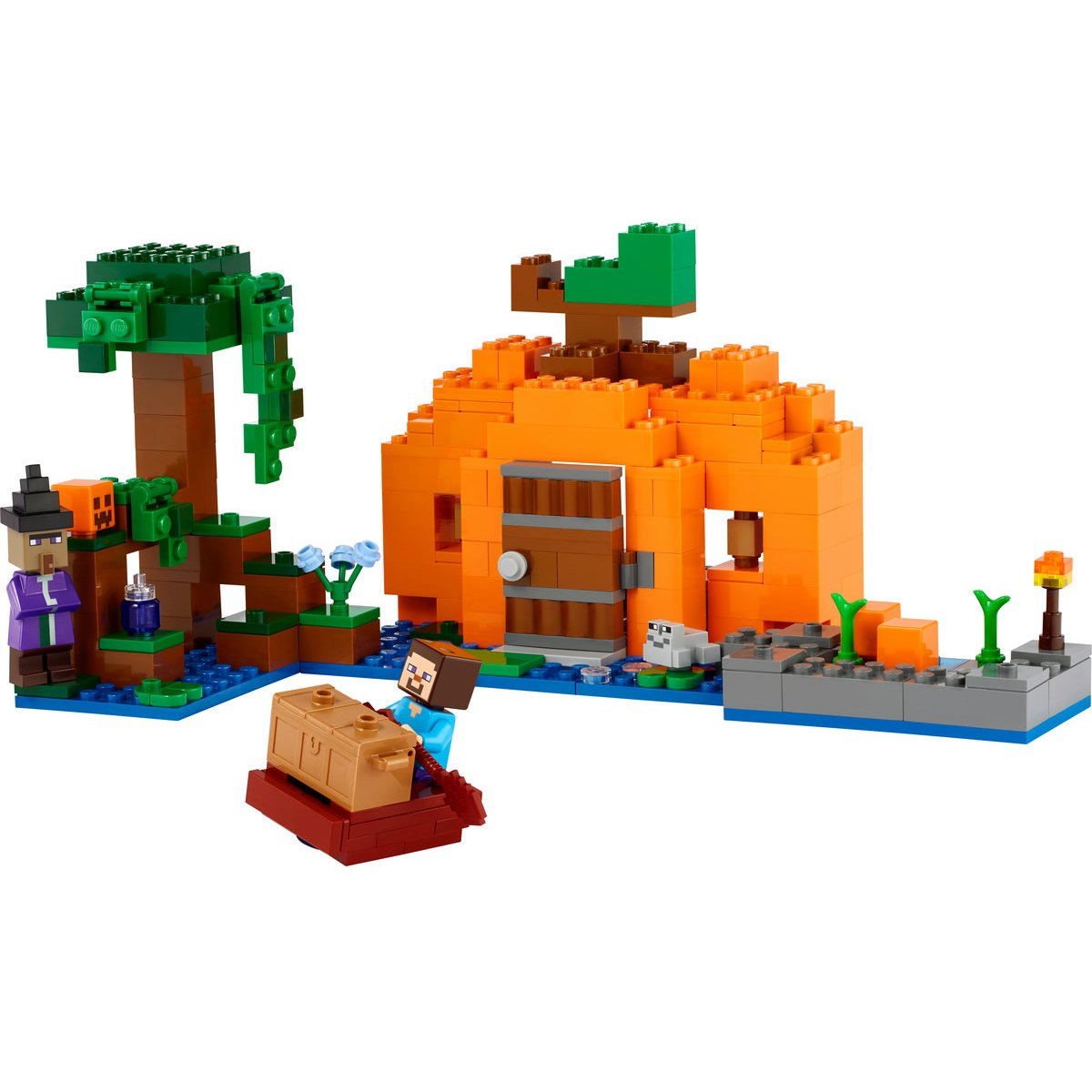La Granja-Calabaza Lego Minecraft