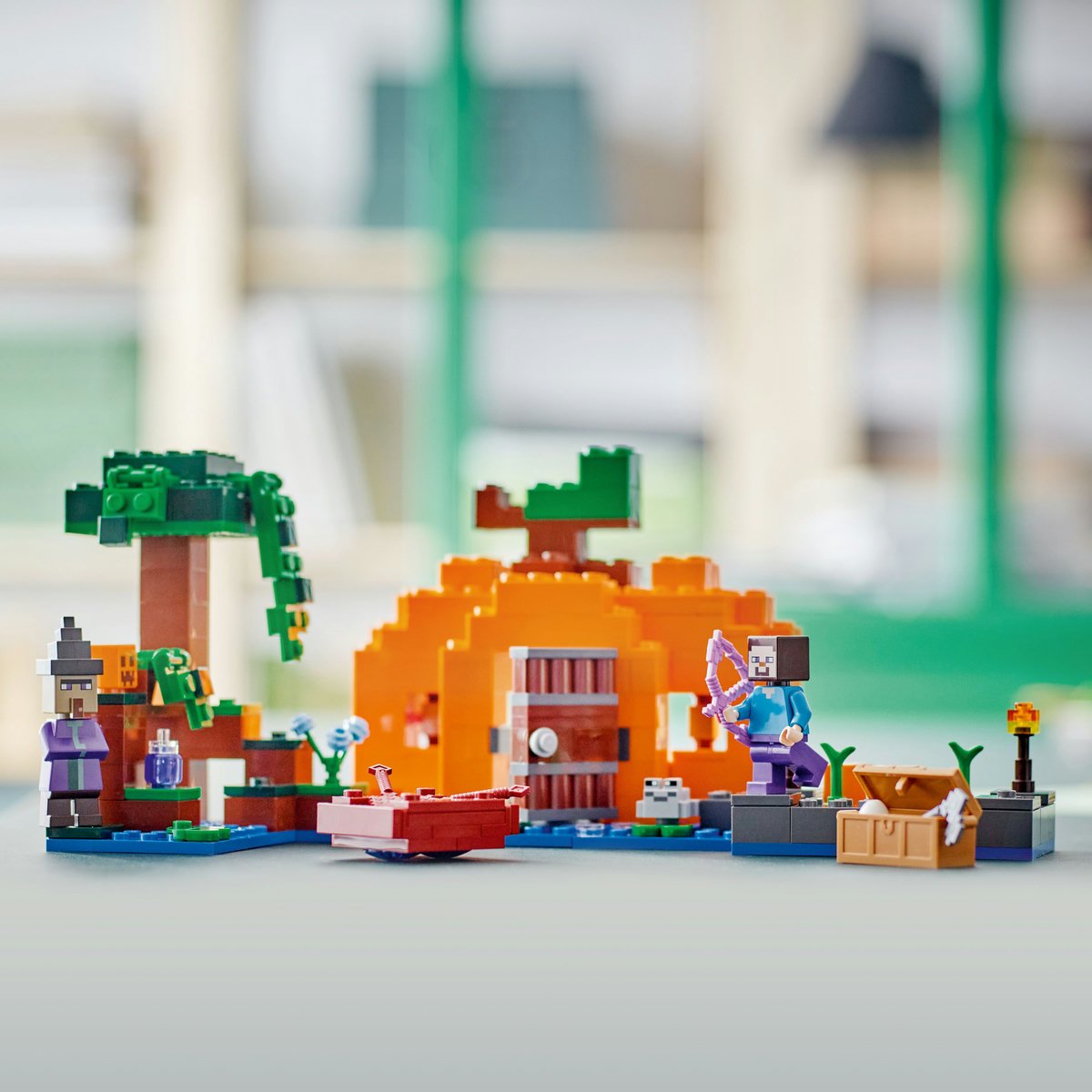 La Granja-Calabaza Lego Minecraft