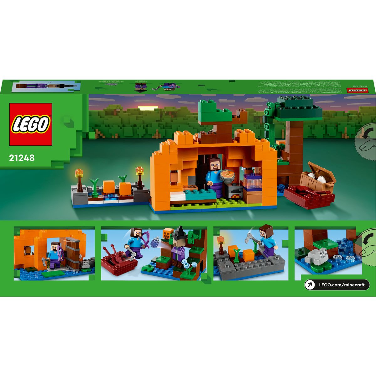 La Granja-Calabaza Lego Minecraft