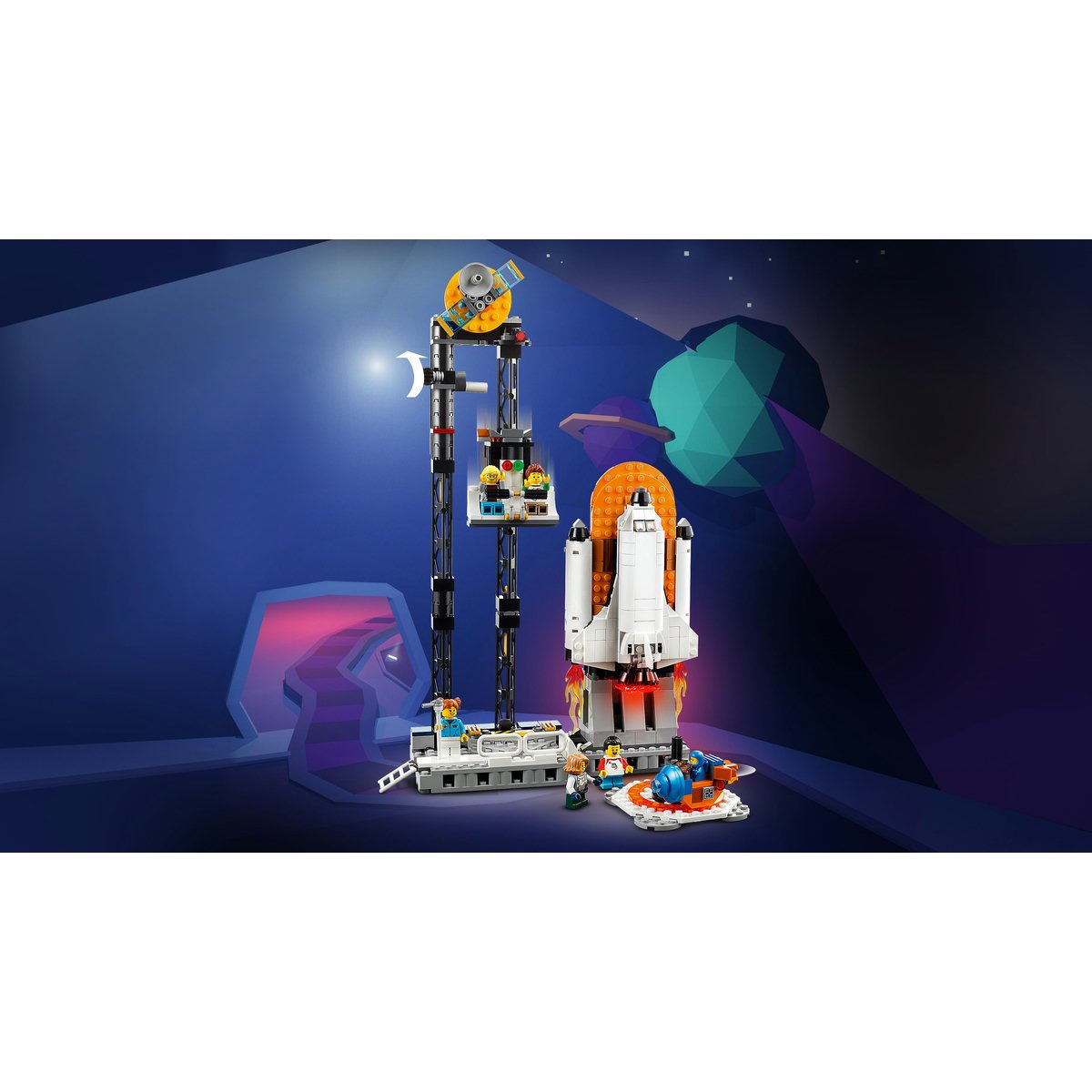 Montaña Rusa Espacial Lego Creator