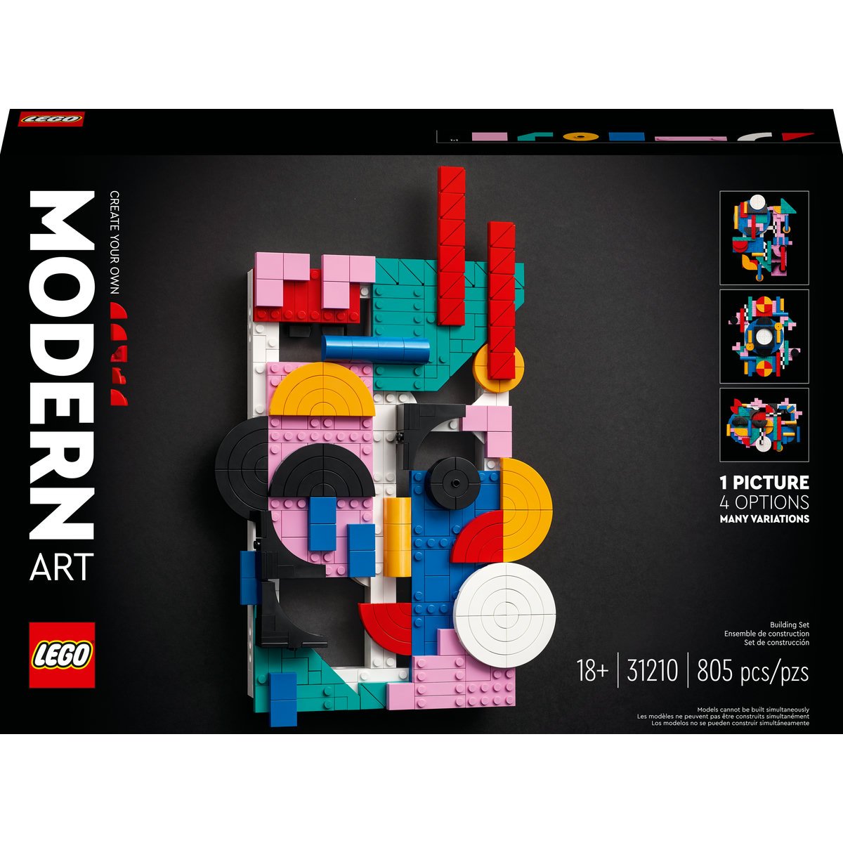 Arte Moderno Lego Art