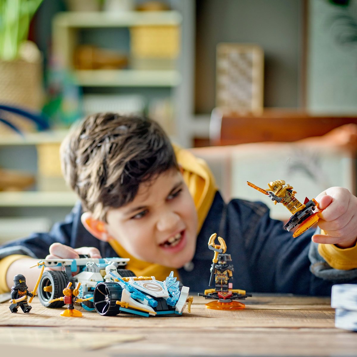 Zane Dragon Power: Auto de Competencia Spinjitzu Lego Ninjago