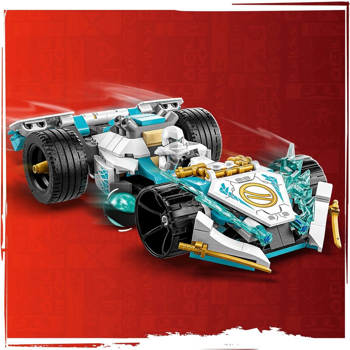Zane Dragon Power: Auto de Competencia Spinjitzu Lego Ninjago